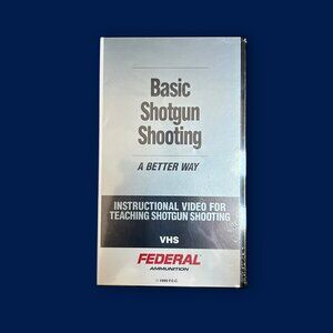 NEW -  Federal Ammunition Presents: Basic Shotgun Shooting Training Program VHS